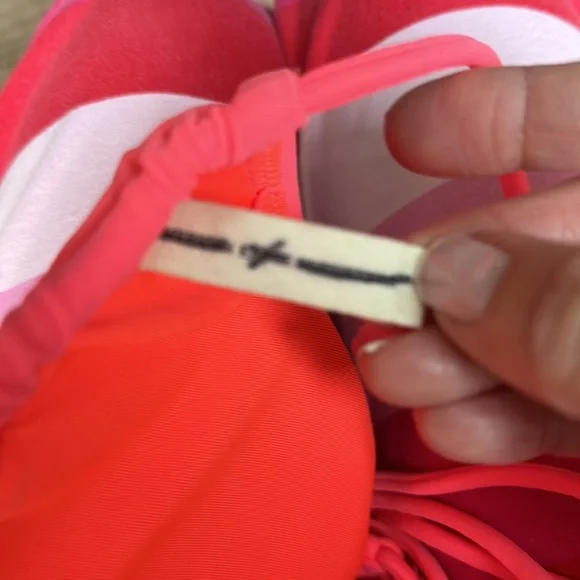 American eagle, orange triangle, bikini top, size medium - Picture 6 of 6